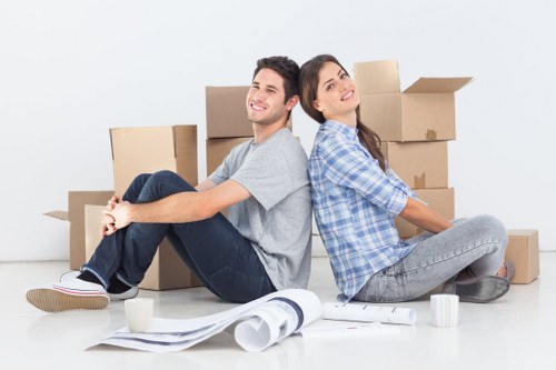 Van service supporting a home or office move near Erith