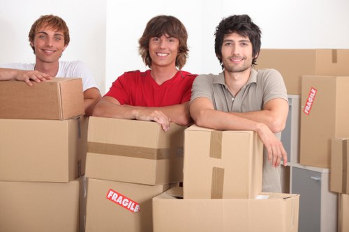 Professional man with van service in Erith focused on careful and efficient moves