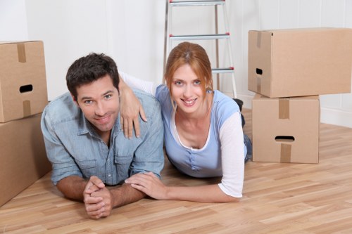 Staff trained in safe lifting and moving techniques during removals
