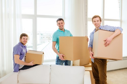 Commercial and residential moving van service in Erith