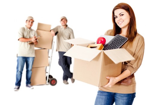 Local moving van handling boxes and household items in Erith