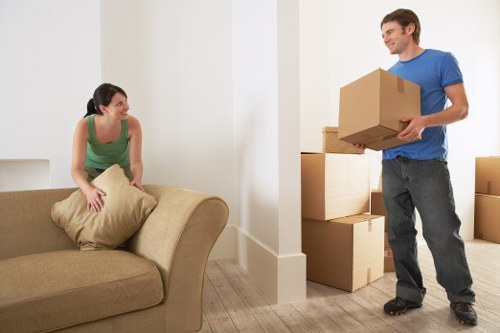 Professional man and van moving service near Erith properties